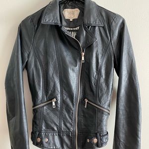 ZARA Faux Leather Jacket
